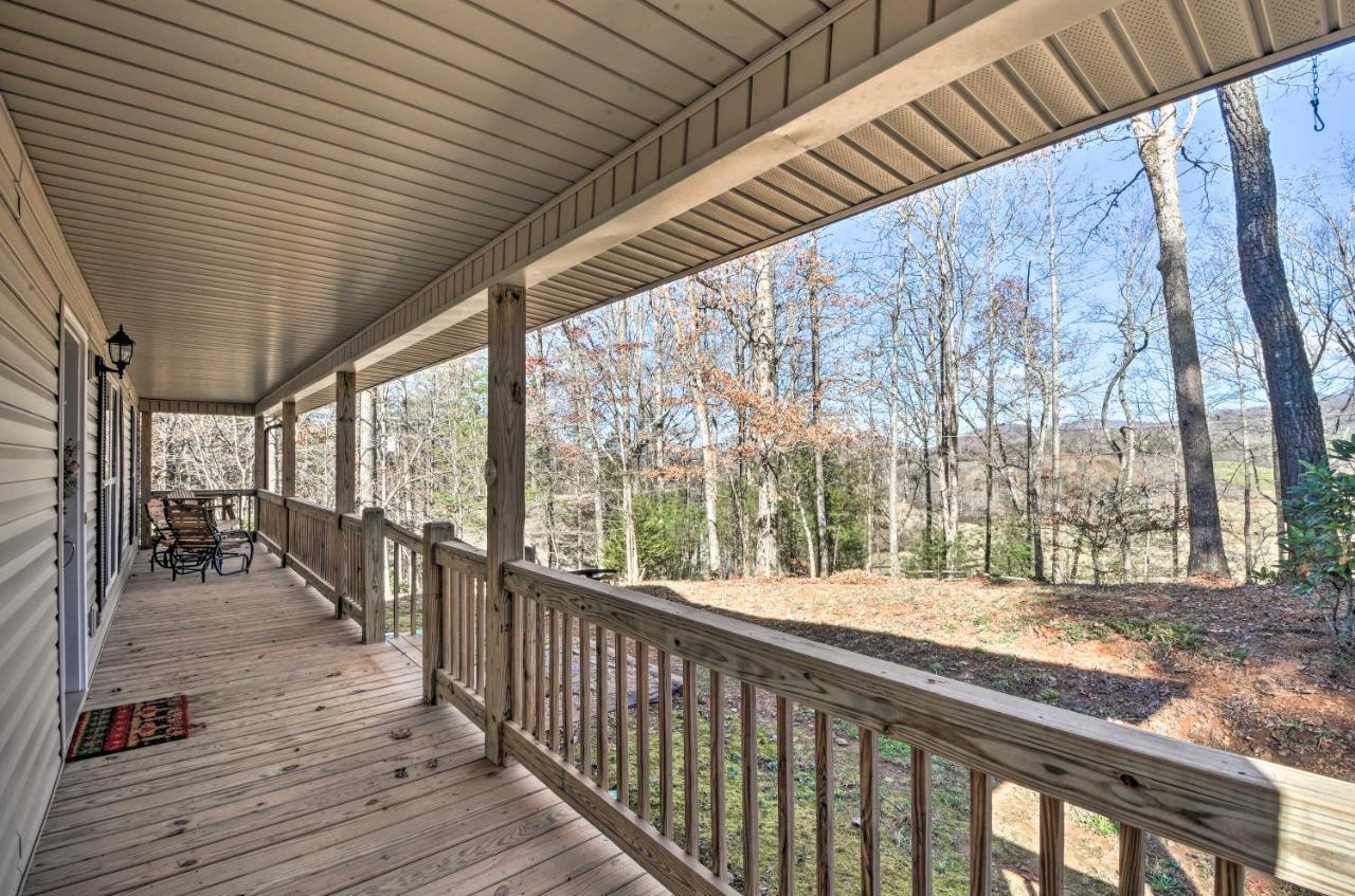 Blairsville Home With Deck And Stunning Mountain Views Hood Ngoại thất bức ảnh
